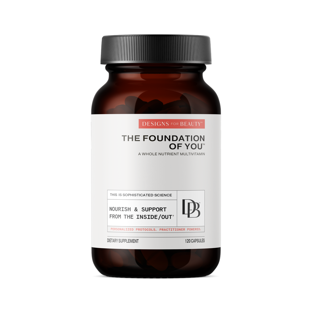 Designs for Health The Foundation of You 120 capsules front label