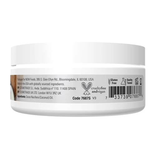 Now Solutions Coconut Oil 3 oz