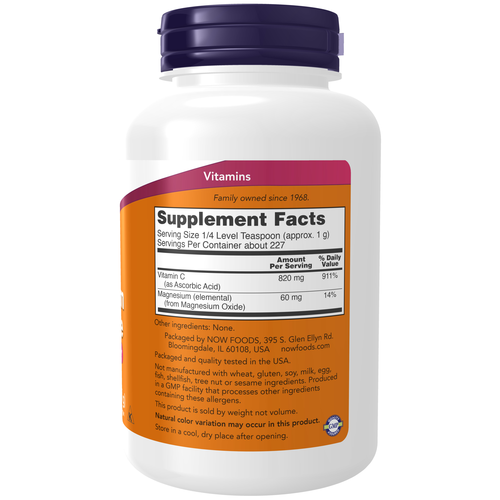 NOW Foods Magnesium Ascorbate Powder 8 oz