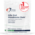 Designs for Health NOx Oral Microbiome Gum 30 pieces front label