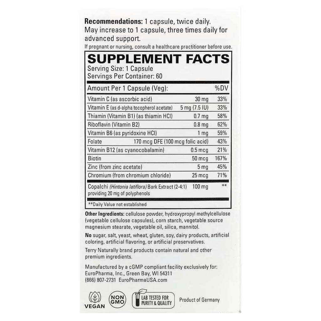 Terry Naturally Sucontral D 60 Capsules