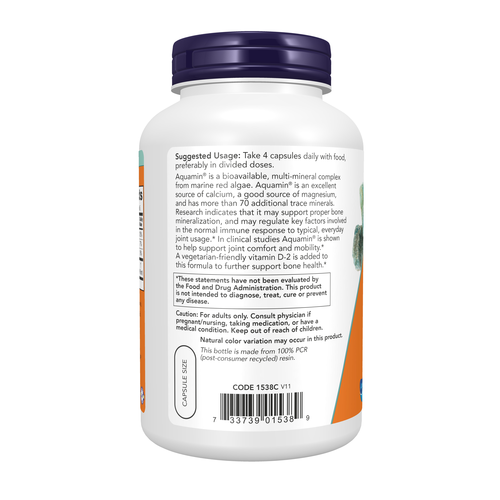 NOW Foods Red Mineral Algae 180 Veg Capsules