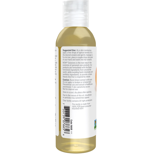 Now Solutions Apricot Oil 4 fl oz