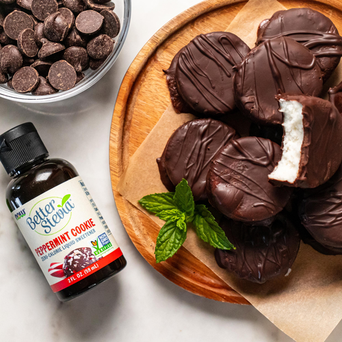 NOW Better Stevia Liquid Peppermint Cookie 2 oz
