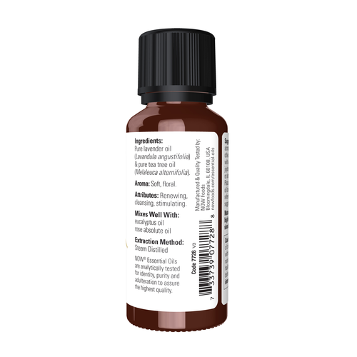 Now Essential Oils Lavender & Tea Tree Oil Blend 1 oz