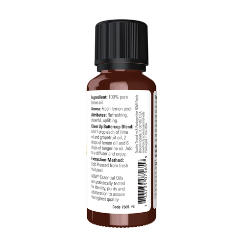 Now Essential Oils Lemon Oil 1 oz