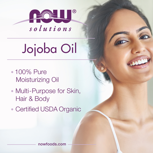 Now Solutions Jojoba Oil Organic 4 oz