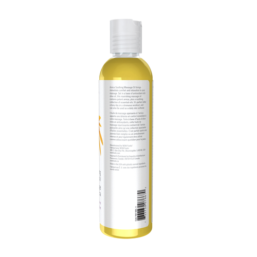 Now Solutions Arnica Soothing Massage Oil 8 oz