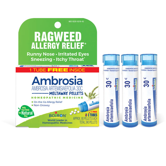 Ambrosia Ragweed Allergy Relief Bonus Pack