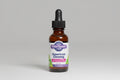 Bottle of American Ginseng extract with dropper labeled 'Oregon's Wild Harvest' on a white background.