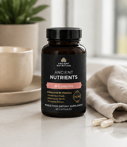 Ancient Nutrition Ancient Nutrients B-Complex 60 Capsules – ingredient detail
