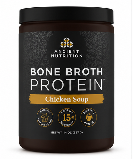 Ancient Nutrition Bone Broth Protein Chicken Soup – product overview