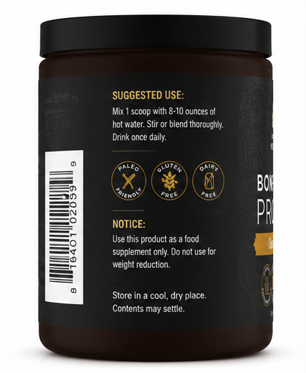 Ancient Nutrition Bone Broth Protein Chicken Soup – front label view