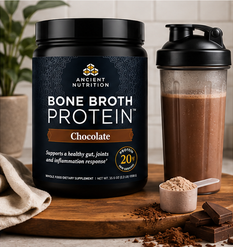 Ancient Nutrition Bone Broth Protein Chocolate 2.2 lbs – ingredient detail