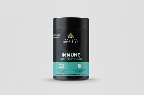 Ancient Nutrition Immune Multivitamin supplement container on a white background