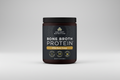 Container of Ancient Nutrition Bone Broth Protein Chicken Soup on a white background