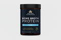 Ancient Nutrition Bone Broth Protein container with vanilla flavor on a white background