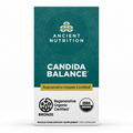 Ancient Nutrition Candida Balance supplement packaging on a white background