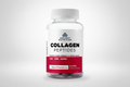 Bottle of Ancient Nutrition Collagen Peptides on a white background