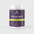 Ancient Nutrition Colostrum supplement container with purple label on a white background