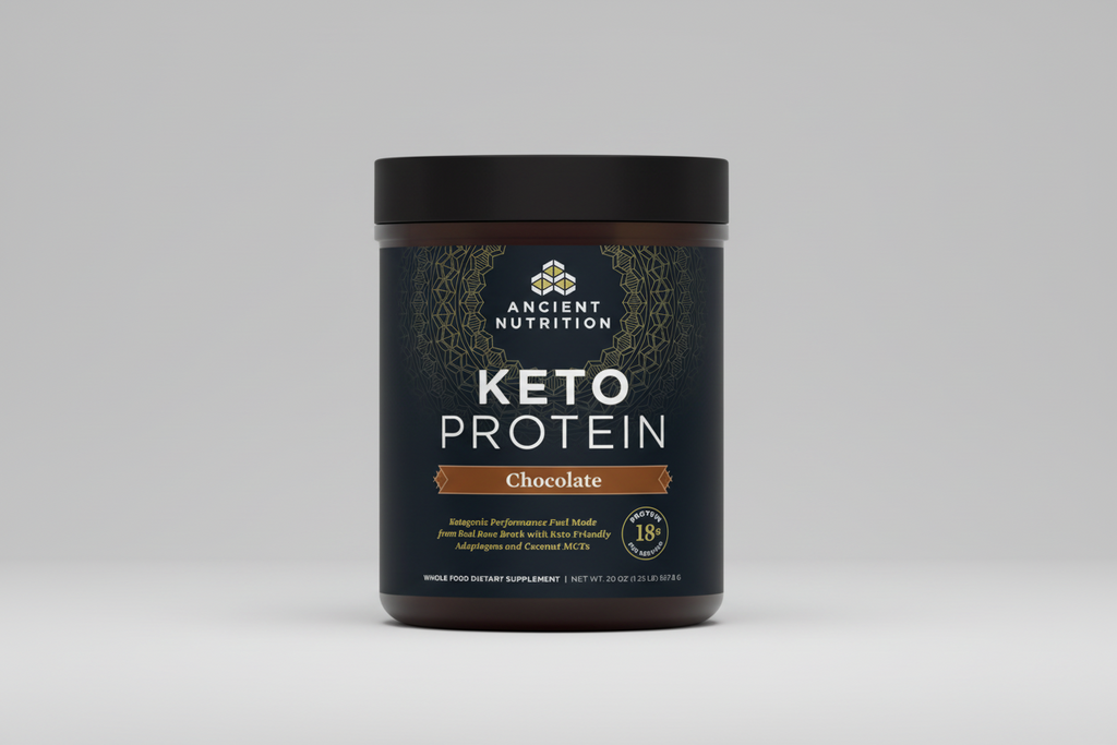 Ancient Nutrition Keto Protein Chocolate 17 Servings
