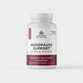 Supplement bottle labeled 'Menopause Support + Collagen' by Ancient Nutrition on a white background