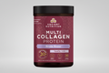 Ancient Nutrition Multi Collagen Protein container with maroon label on a white background
