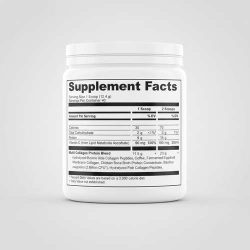 Ancient Nutrition Multi Collagen Protein Cold Brew 1.09 lbs