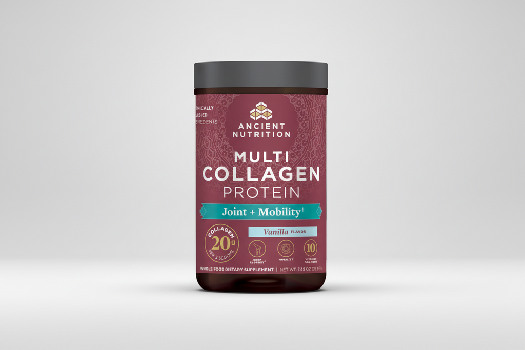 Ancient Nutrition Multi Collagen Protein container on a white background