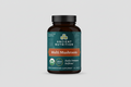 Supplement bottle labeled 'Ancient Nutrition Multi Mushroom' on a white background