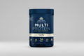 Ancient Nutrition Multi Protein container with blue and gold design