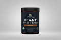 Container of Ancient Nutrition Plant Protein+ Chocolate flavor on a white background