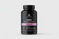 Black supplement bottle labeled 'SBO Probiotics Women's' by Ancient Nutrition on a white background.