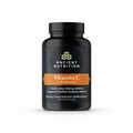 Supplement bottle labeled 'Ancient Nutrition Vitamin C + Probiotics' on a white background