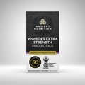 Box of Ancient Nutrition Women's Extra Strength Probiotics on a white background