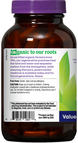 Oregon's Wild Harvest Ashwagandha 180 Organic Vegan Capsules