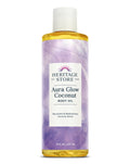 Heritage Store Aura Glow Coconut Musk Body & Massage Oil 8 fl oz