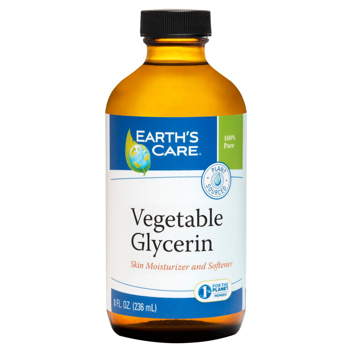 Earth's Care Vegetable Glycerin, 8 fl oz