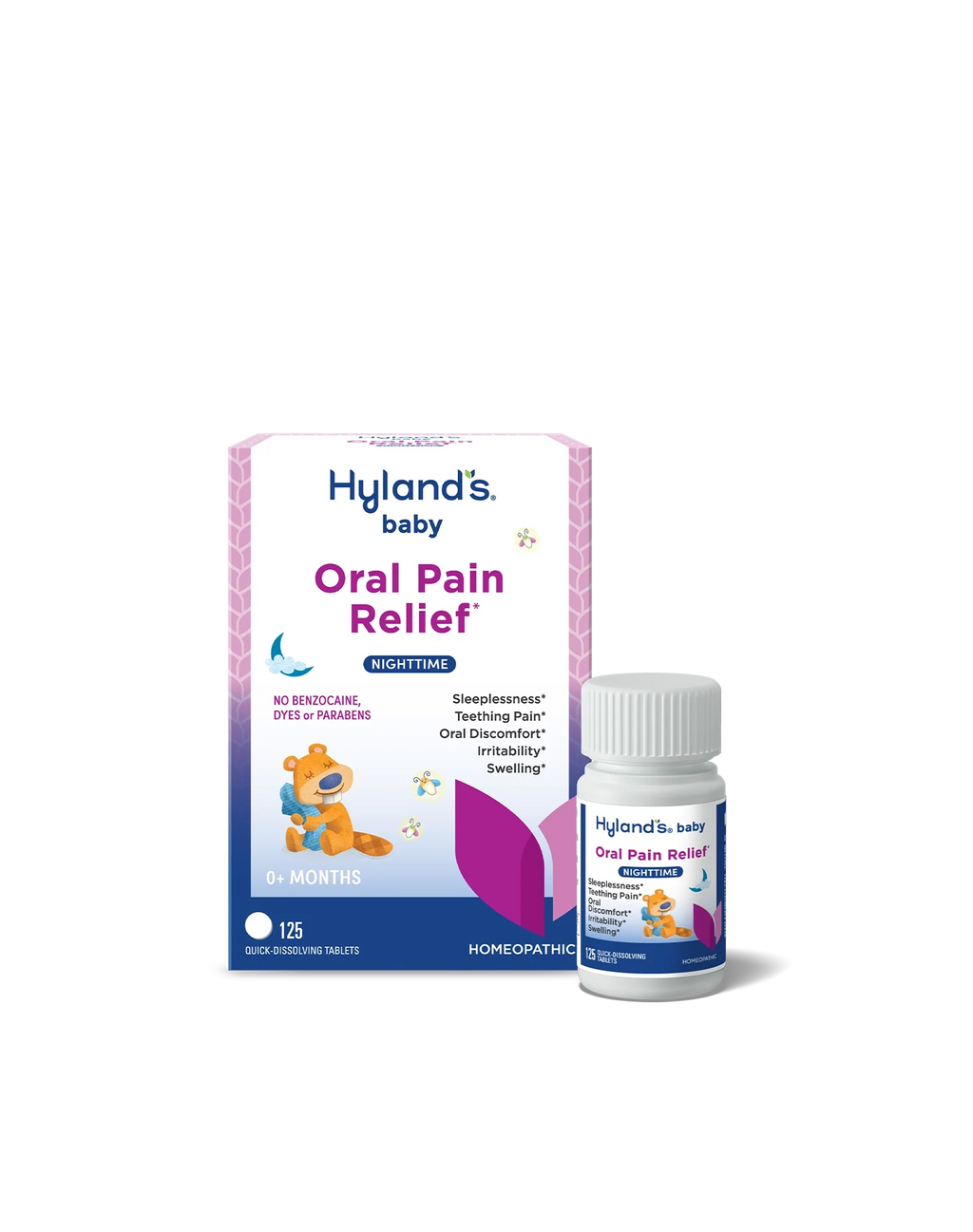 Hyland's Baby Nighttime Oral Pain Relief — 125 Tablets