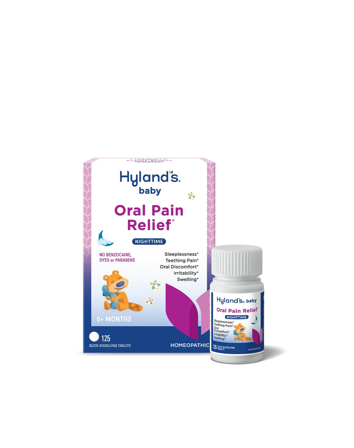 Hyland's Baby Nighttime Oral Pain Relief — 125 Tablets