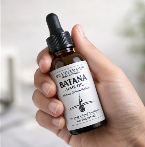 Batana Heritage Hair & Scalp - Nourishing Botanical Oil (1 oz)