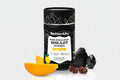 Black container of BetterAlt Pure Himalayan Shilajit Gummies with mango flavor on a white background