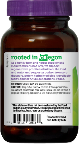 Oregon's Wild Harvest Bilberry 60 Vegan Capsules
