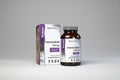 Bluebonnet resveratrol dietary supplement bottle and packaging on a white background