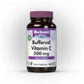 Bluebonnet Buffered Vitamin C 500 mg supplement bottle on a white background