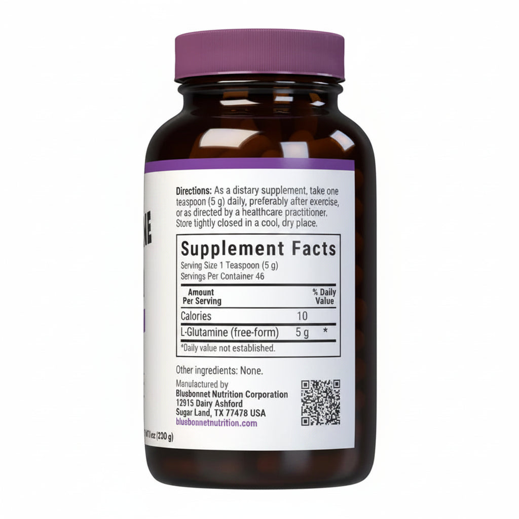 Bluebonnet L-Glutamine Powder 8 oz product image 2