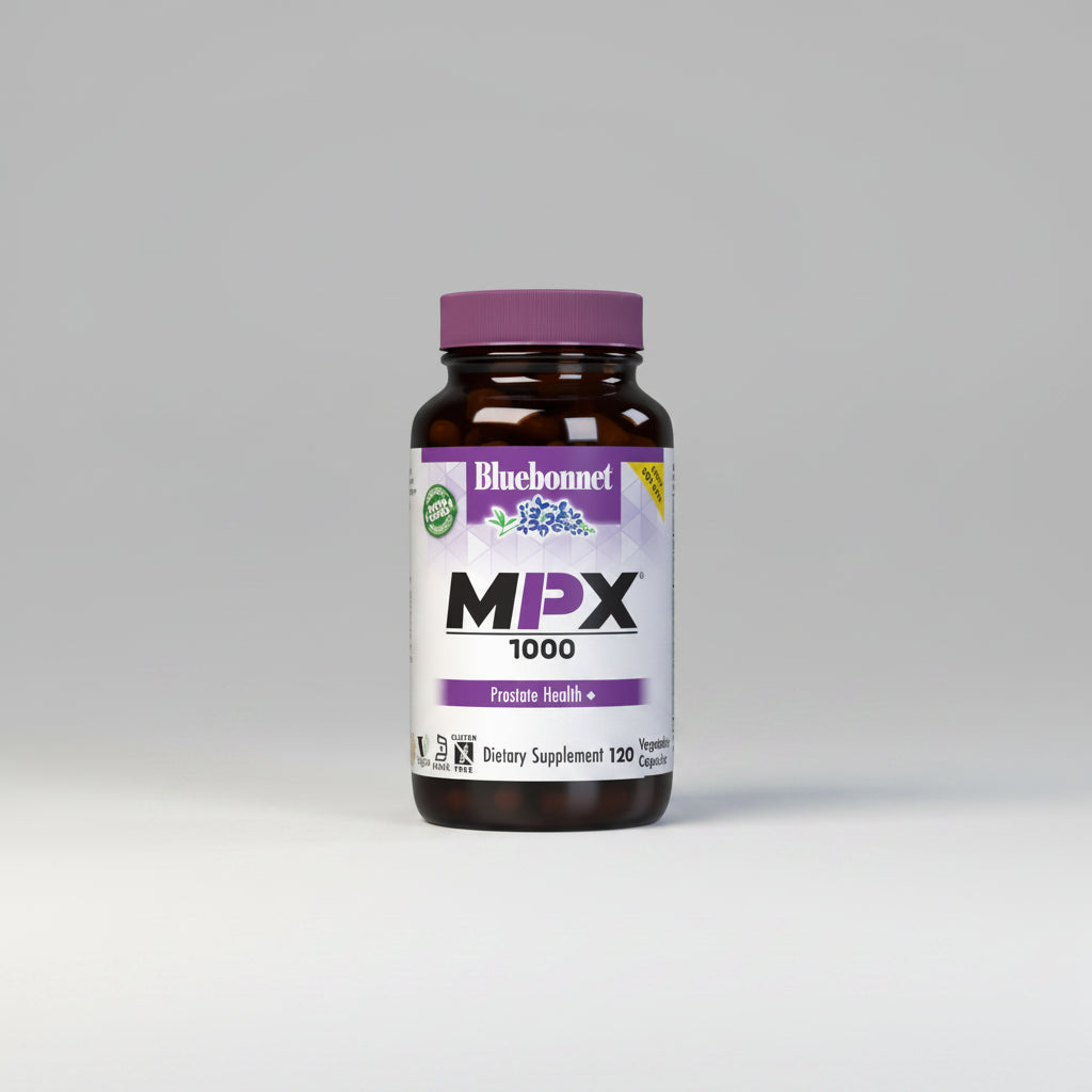Bluebonnet MIPX 1000 dietary supplement bottle on a white background