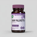 Bluebonnet Saw Palmetto supplement bottle on a white background