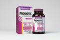 Bluebonnet Probiotic and Cranberry supplement bottle and packaging on a white background