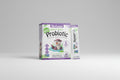 Blueberry Kids Probiotic package on a gray background